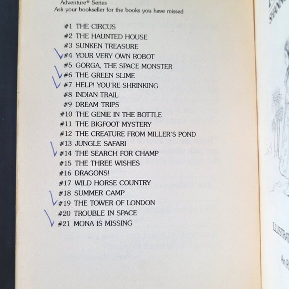 VINTAGE CHOOSE YOUR OWN ADVENTURE 1980s LOT OF 12 BOOKS SOME RARE 1ST EDITIONS - Picture 10 of 16